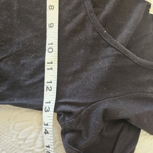 Bozzolo Girls Black Longsleeve Leatatd Size L - Picture 7 of 8